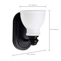 RUSSEL 1 LIGHT VANITY - 60-8021
