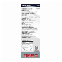 B11/4W/LED/RGBTW/CL/E12 - S11242