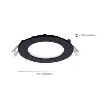 10WLED/DW/4/CCT-SEL/RND/RD/BK - S11874R1