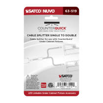 UNDER CAB Y-SPLITTER WH - 63-519