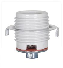 MED. BS. THREADED POR. GLAZED - 80-1075
