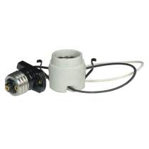 UNGLAZED KEYLESS PORC SKT W/ - 80-1212