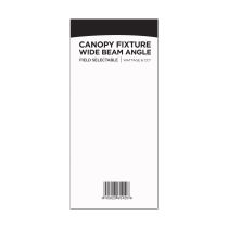 LED WIDE BEAM ANGLE CANOPY - 65-637