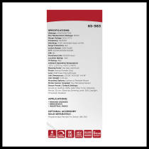10" LED CANOPY W/SENSOR - 65-983