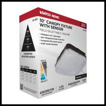 10" LED CANOPY W/SENSOR - 65-983