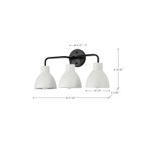 SLOAN 3 LIGHT VANITY - 60-6786