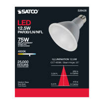 12.5PAR30/LN/LED/25'/940/120V - S29428
