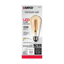 4.5ST19/AMB/LED/E26/20K/120V - S9578