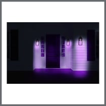 AUSTEN 1LT OUTDOOR SM WALL - 62-5997