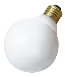 25W G-30 WHITE MED BASE - S3653