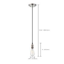 1 LT VINTAGE PENDANT - 60-5405