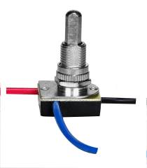 NICKEL FINISH 3 WAY PUSH SWITC - 80-1129
