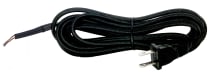 10 FT 18/2 SPT-2 BLK RAYON 105 - 80-2290