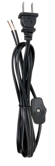 6 FT #18/2 SPT-1 BLACK 105 DEG - 80-2397