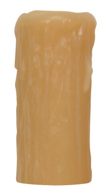 4" AMBER OVERSIZE RESIN DRIP - 80-1620