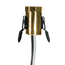 GOLD CANDELABRA SPRING CLIP - 80-1794