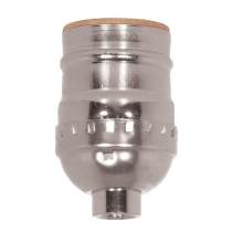 NICKEL KEYLESS SOCKET W/ 1/4IP - 80-1981
