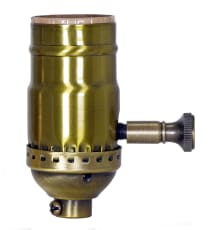 REG ANT SB 3PC 150W DIMMER SKT - 80-2418