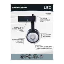 12W LED TRACK HEAD ROUND - TH904