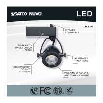 12W LED TRACK HEAD PINCH BACK - TH914