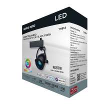 12W LED TRACK HEAD PINCH BACK - TH914