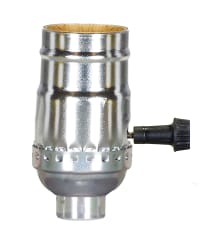 NICKEL 3 TERM TURN KNOB SKT - 80-2138
