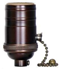 4 PC DARK ANT BR SB PULL CHAIN - 80-2445