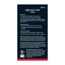 5.5A19/LED/927/120V/ND/4PK - S28557