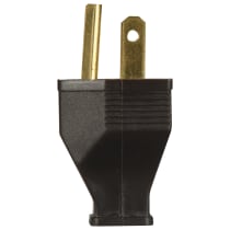 BLACK THERMOPLASTIC HD PLUG - 80-2412