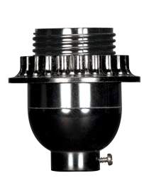 BLACK PHENOLIC SHORT KEYLESS - 80-2448