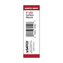 4" LED SURFACE MOUNT - WHITE - 62-1581