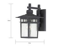 COVE NECK 1 LGT OUTDOOR WALL - 60-4959