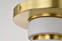 COLLINS 8" CERAMIC FLUSH MOUNT - 60-8001