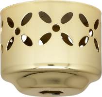 1 5/8 BRASS FIN PERFORATED HLD - 90-656