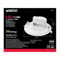 11.6WLED/DW/EL/5-6/50K/120V - S39059