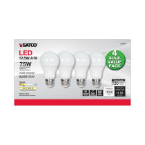 12.5A19/LED/30K/ND/120V/4PK - S8499