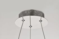 ASHER 15" ROUND CRYSTAL PENDAN - 62-2441