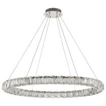 ASHER 36" ROUND CRYSTAL PENDAN - 62-2442