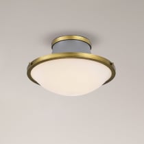 LAFAYETTE 3 LIGHT 18" FLUSH - 60-7916