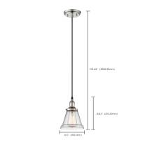 1 LT VINTAGE PENDANT - 60-5402