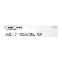 7" LED DISK LIGHT W/ OCC WHITE - 62-1820R1