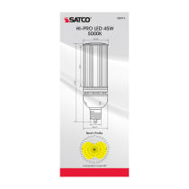 45W/LED/HID/5K/277-347V/EX39 - S28713