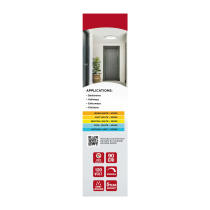 LED GLAMOUR BN 10" FLUSH - 62-1875