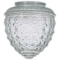6X3 1/4 PINEAPPLE GLASS - 50-112