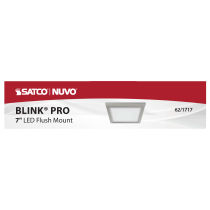 BLINK 11W LED 7" SQ BR. NICKEL - 62-1717