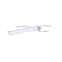 LED CRISPO 49" WHITE VANITY - 62-1874