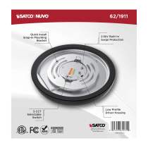BLINK 10W LED 7" ROUND BLACK - 62-1911