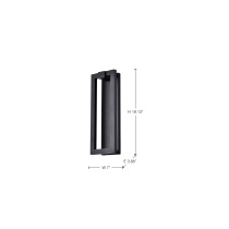 CREW 19" LED OUTDOOR SCONCE - 62-2302