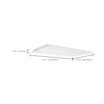2X4 EM DOUBLE BASKET TROFFER - 65-697