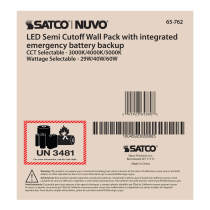 EM CUTOFF WALL PACK CCT&WATT - 65-762